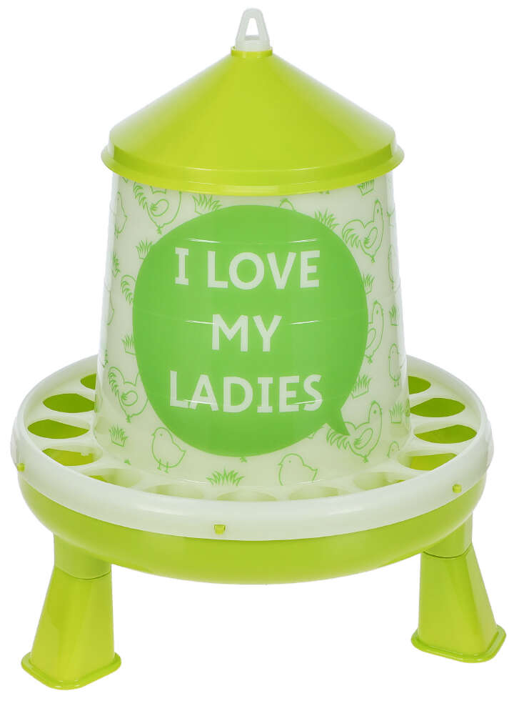 KERBL Futterautomat mit Motiv Ladies